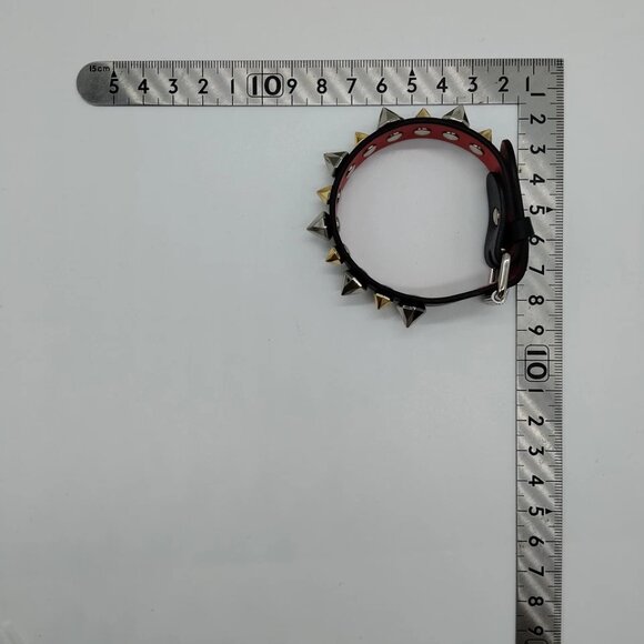 Christian Louboutin Bracelet Black Reds 300-081425 - Picture 7 of 9